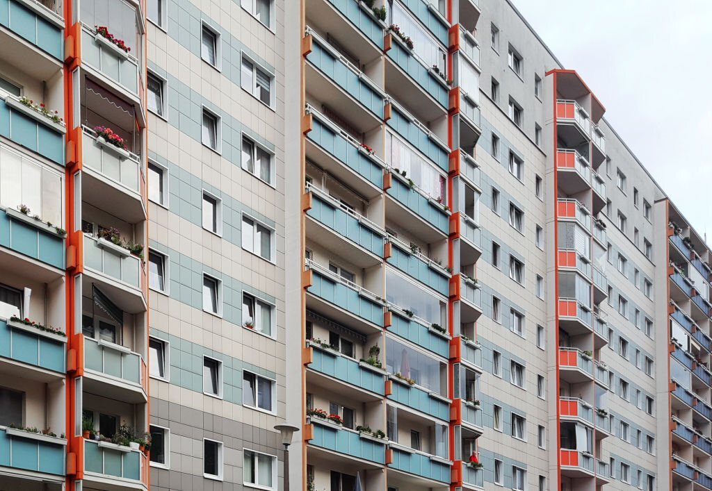 Fachada de paneles prefabricados